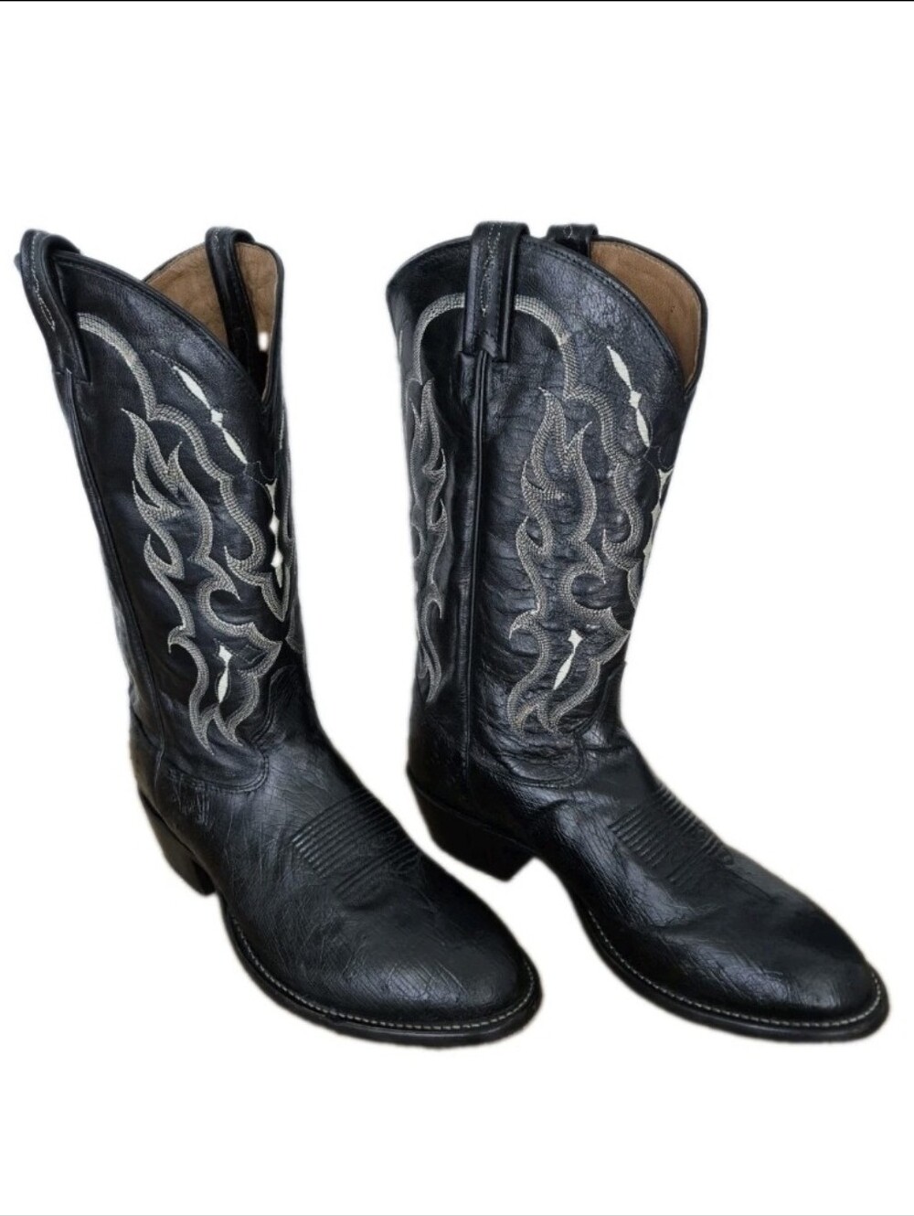 Tony Lama Smooth Ostrich CT871 Mens Boots Size 11D